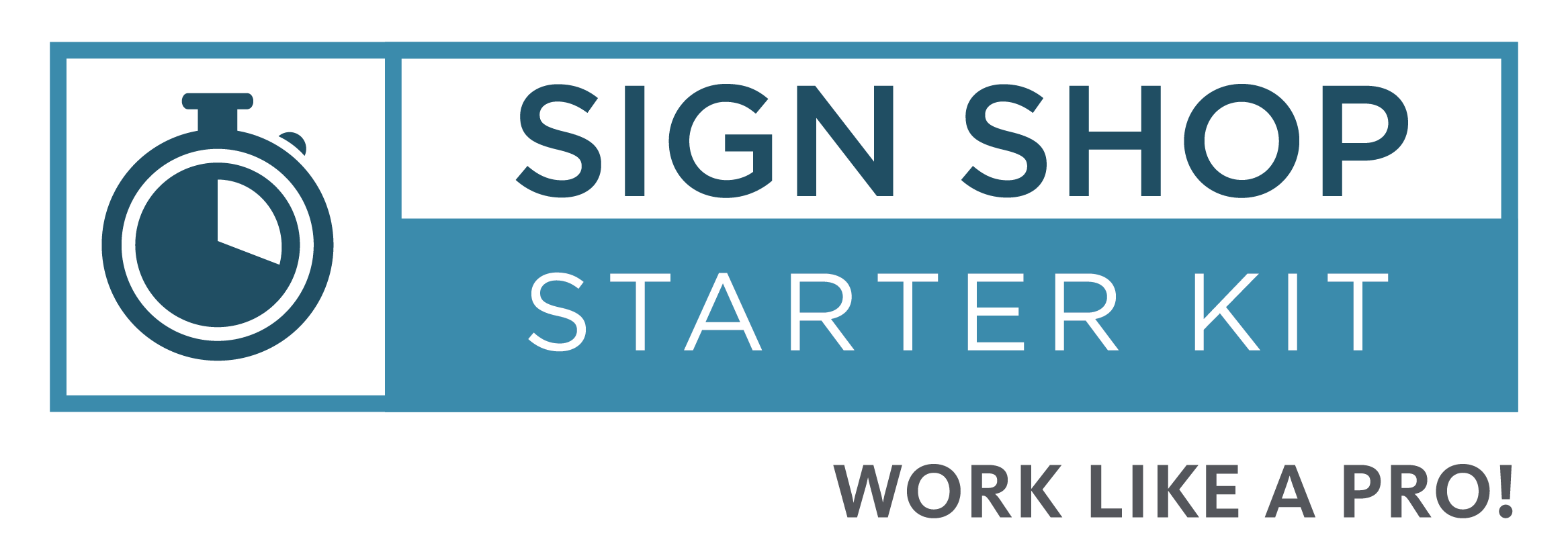 Sign Shop Starter Kit